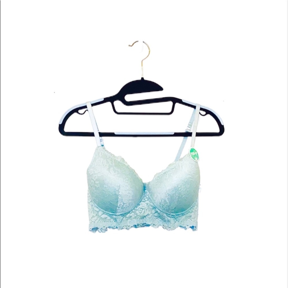 NWT Honeydew Intimates: 34C Pretty Green Lace Bustier